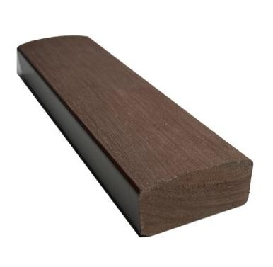 Лавочный брус Ecodecking Некст полнотелый брашированный 70х35 шоколад купить в Верхней Салде