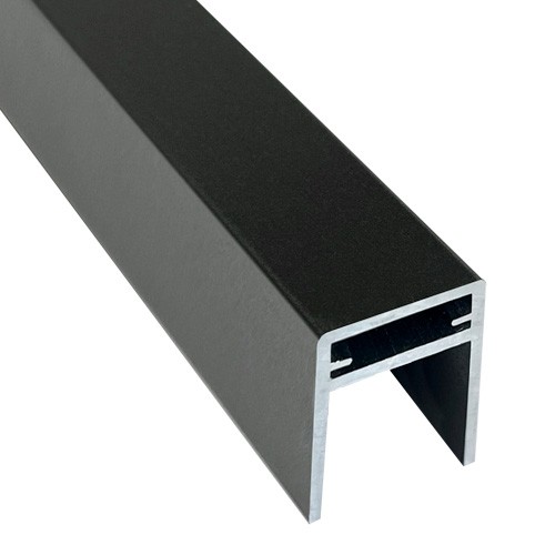 П-профиль Алюминиевый EasyDecking 35x25 Черное дерево купить в Верхней Салде