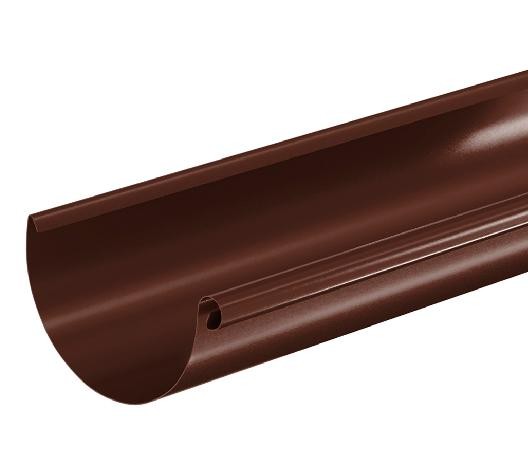 Водосток Aquasistem, система 125x90 - Водосточный желоб 3.00м RAL 8017 Коричневый купить в Верхней Салде