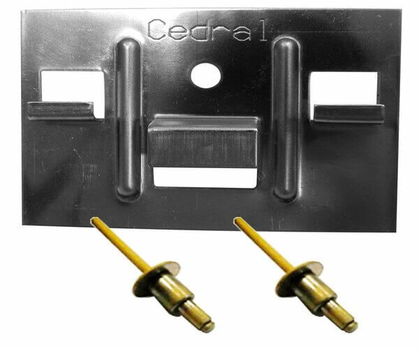 КЛЯММЕР + ЗАКЛЁПКА ДЛЯ CEDRAL CLICK 250 ШТ купить в Верхней Салде