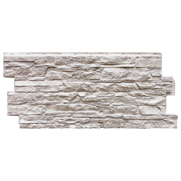 Фасадная панель FineBer, Скала, Мелованный белый купить в Верхней Салде