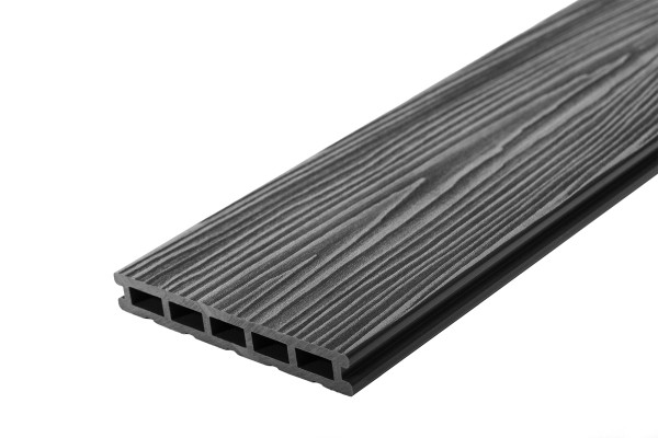 Террасная доска из ДПК RusDecking Unodeck Mogano - Графит купить в Верхней Салде