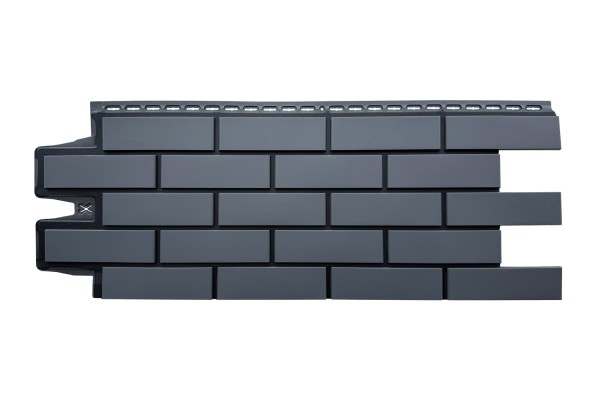 ФП Grand Line клинкерный кирпич ПРЕМИУМ Графит (шов RAL 9005) купить в Верхней Салде