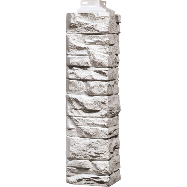 Угол наружный FineBer, Скала, Мелованный белый купить в Верхней Салде