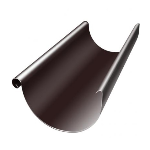 Водосток Grand Line 125x90 – Желоб 3м RAL 8017 купить в Верхней Салде