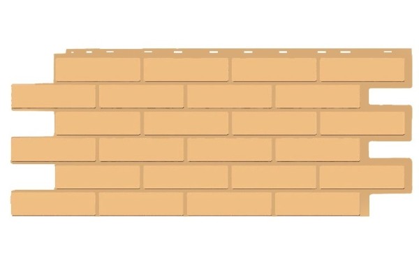 Фасадная панель T-Siding Кирпич Модерн Эко Крем купить в Верхней Салде