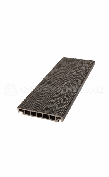 Террасная доска из ДПК SW Salix (S) (R) темно-коричневый купить в Верхней Салде
