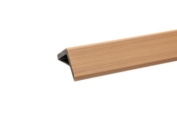 Уголок торцевой Ecodecking Скай коэкструзия 45х45х3000 Бук купить в Верхней Салде